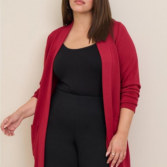 Torrid Open Front Cardigan - Picture 11 of 12